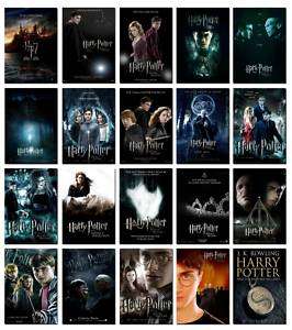 20 Harry Potter and the Deathly Hallows Fridge Magnets  