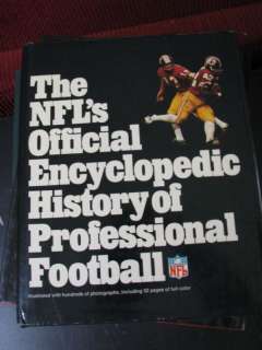 NFLS OFFICIAL ENCYCLOPEDIC HISTORY PRO.FOOTBALL 1973  