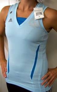 adidas Womens Boston Marathon Snova Shirt S Tank Top  