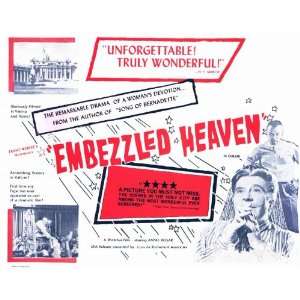  Embezzled Heaven   Movie Poster   11 x 17
