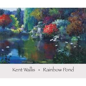  Rainbow Pond Poster Print