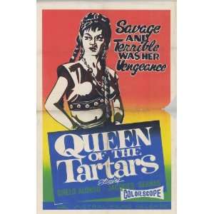  Queen of the Tartars Movie Poster (27 x 40 Inches   69cm x 