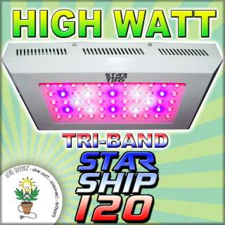 120 watt LED GROW LIGHT TRIBAND 120w w UFO HYDROPONIC  