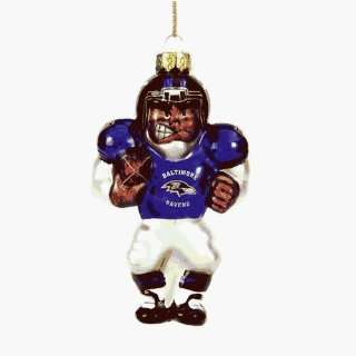  Baltimore Ravens Nfl Glass Player Ornament (5 African 