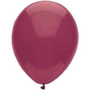  11 Burgundy Value Balloons 