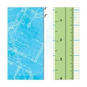   Double Sided Paper 12X12 Blueprint; 10 Items/Order