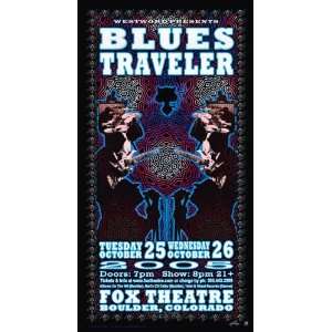  Blues Traveler Boulder Colorado Concert Poster Rizzi