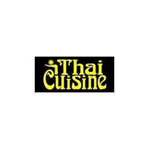  Thai Cuisine Simulated Neon Sign 12 x 27