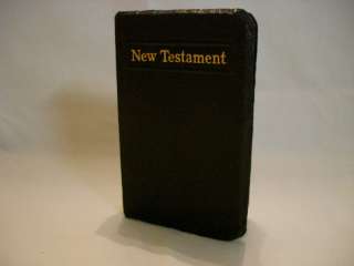 VINTAGE NEW TESTAMENT AMERICAN BIBLE SOCIETY 1940S  