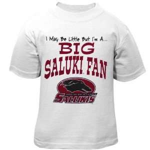  Southern Illinois Salukis Infant White Big Fan T shirt 