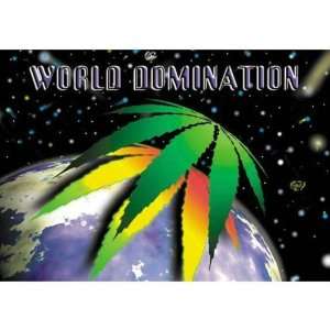  World Domination   Tapestry 29 X 43