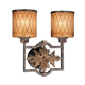 Terraza Villa Collection 2 Light 14 Aged Patina Wall Sconce with 