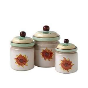  Pfaltzgraff Everyday Morning Sun Sealed Canisters, Set of 
