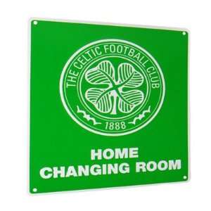  Celtic FC. Home Changing Room Metal Sign Sports 