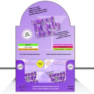  OYes Sweet Body Shots Display Box, Box Health & Personal 