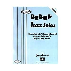  Bebop Jazz Solos   C Edition Musical Instruments