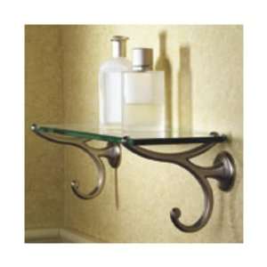 Ginger 2734T/24 14 24 Inch Tempered Toiletry Shelf W/ Brackets In 