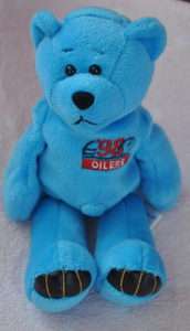 NWOT George #27 (Oilers) NFL Football Bear BY Limited Treasures 1998 
