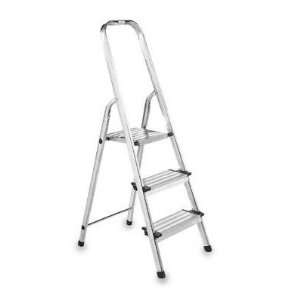  The Container Store 3 Step Ladder Aluminum