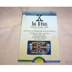  THE X FILES PHONE CARD 1995 FRONTIER 