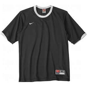 Nike Tiempo S/S Jersey   Mens   Black/White/White Sports 