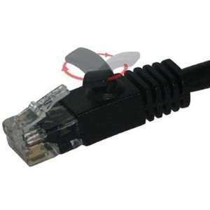  25 CAT6 Booted Patch Black Electronics