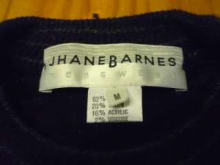 Jhane Barnes crew neck sweater size adult Medium M NICE  