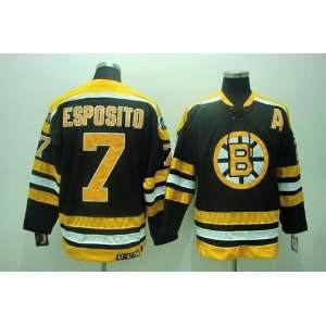   Black NHL Boston Bruins Hockey Jersey Sz52