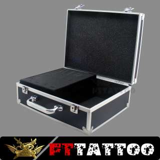 Great quality Black Tattoo carrying case with lock keys  