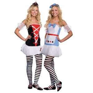 Lets Party By DreamGirl Tea For Two (Reversible) Teen Costume / White 