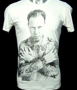 Metallica James Hetfield Tattoo Rock Metal Shirt S ~ XL  