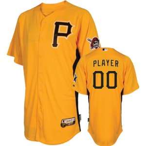 Pittsburgh Pirates Jersey Any Player Authentic Gold On Field Batting 