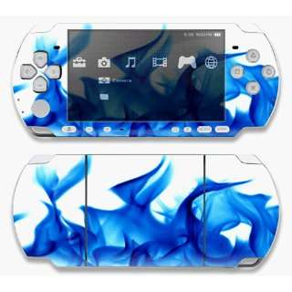 Sony PSP 1000 Skin Decal Sticker   Blue Flame~