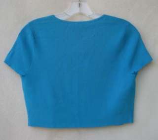 NWT NEW $58 Ann Taylor Blue Shrug Sweater Sz S  