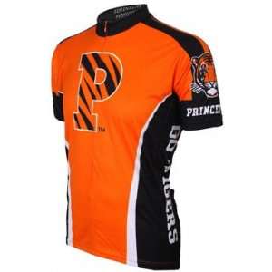  Princeton Tigers Short Sleeve Cycling Jersey Sports 