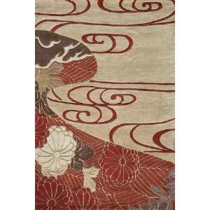  Momeni Koi KO 15 Red 2 6 x 8 0 Runner Area Rug