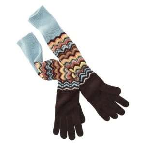  Missoni for Target Womens Pointelle Zigzag Long Gloves 