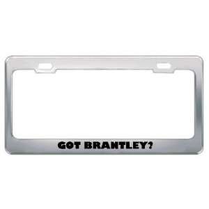  Got Brantley? Last Name Metal License Plate Frame Holder 