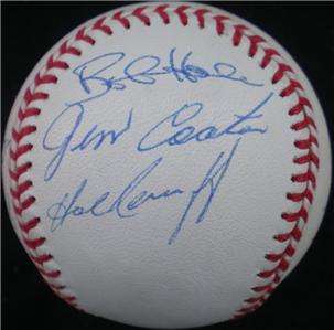   Team Signed Baseball Autographed Ball Kubek Houk Boyer JSA  