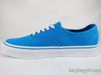 VANS AUTHENTIC BLUE DANUBE TURQUOISE MENS ALL SIZES  