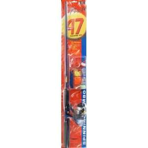  South Bend   Spin Combo Rod with 45 Piece Kit Sports 
