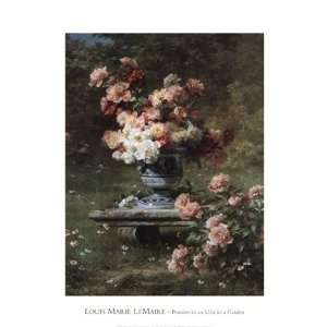  Peonies Poster by Madeleine Le Maire (16.00 x 20.00)