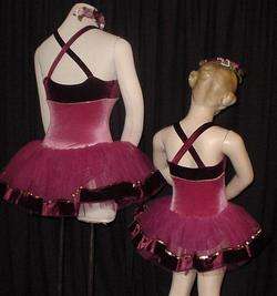 VICTORIA Ballet Tutu BLUE Dance Costume Child Large  