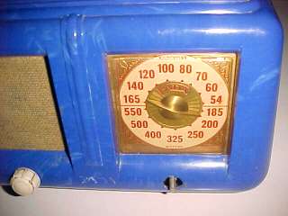 RARE BLUE FADA 1005   Bluest of all Fada radios  