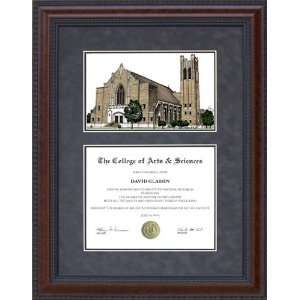   with Licensed McMurry University Campus Lithograph