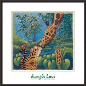  Jungle Love II by Marisol Sarrazin   Framed Artwork 