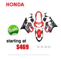   00 01 Honda CBR929RR CBR 929 CBR929 ABS Fairing Bodywork (2 Free Gift