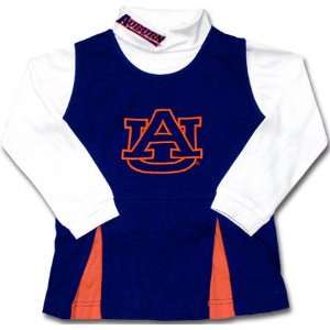  Auburn Tigers Girls 4 6X Cheerleader Uniform Sports 