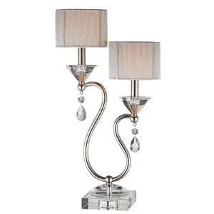  Stein World 96758 Accent Lamp in Polished Nickel 