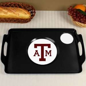  Texas A&M Aggies Black Lapper Non Slip Dining Tray Sports 